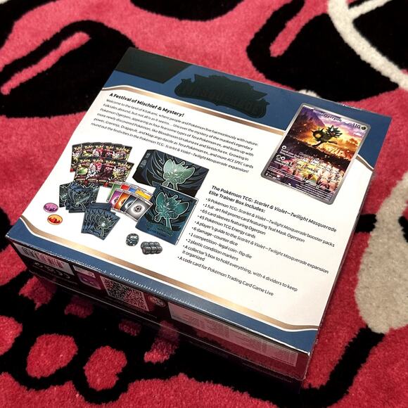 pokmon - trading card game: twilight masquerade elite trainer box TCG 2 Condition Markers Pokmon TCG: Scarlet & VioletTwilight